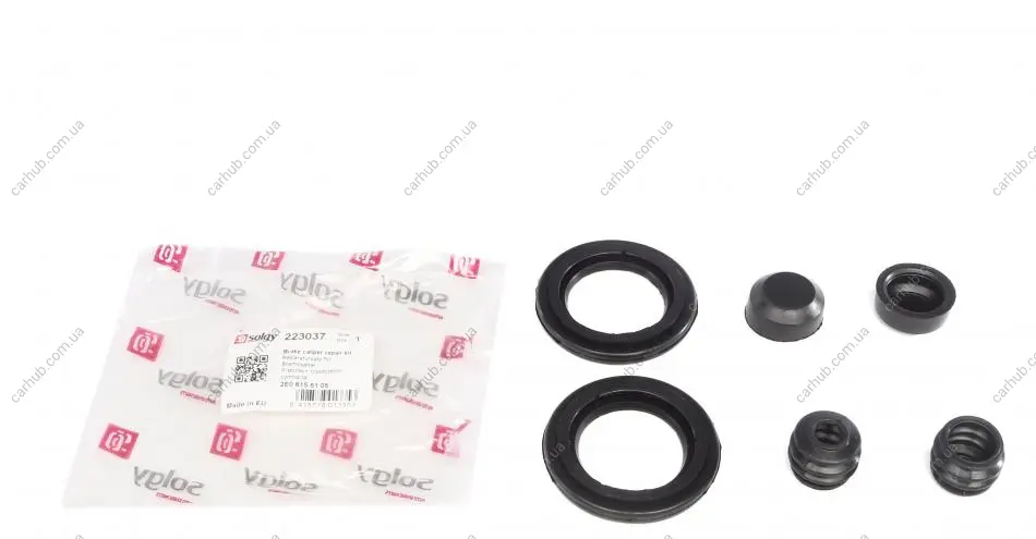 Ремкомплект супорта (переднього) VW Crafter 30-35/30-50 06-13 (Brembo) SOLGY Solgy 223037 (фото 1)