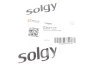 Заглушка підкрильника (переднього) Skoda Fabia 07-14 SOLGY Solgy 304094 (фото 3)