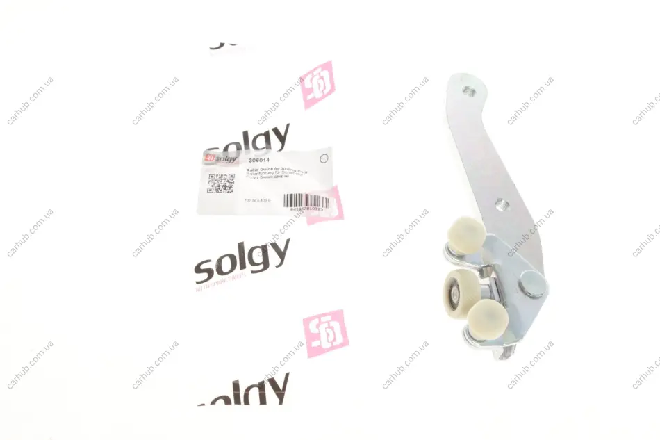 Ролик дверей (бічних/нижній) VW T4 (з кронштейном) SOLGY Solgy 306014 (фото 1)