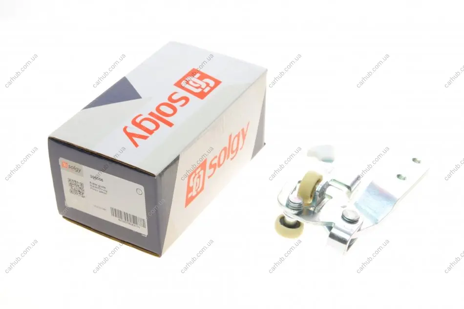 Ролик дверей (бічних/нижній)(R) Fiat Ducato/Peugeot Boxer 02-06 (з кронштейном) SOLGY Solgy 306056 (фото 1)