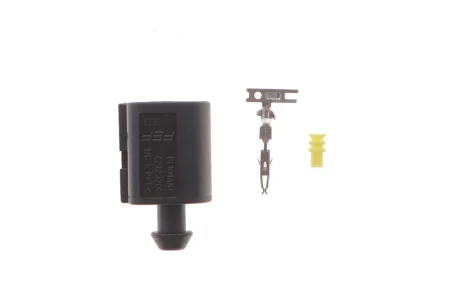 Роз\'єм (фішка) датчика тиску оливи Audi/Skoda/VW (1 конт.) (1.5 mm) Solgy 412045