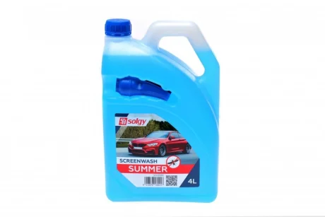 Омивач скла літо (4L) Антимошка SOLGY Solgy 501003