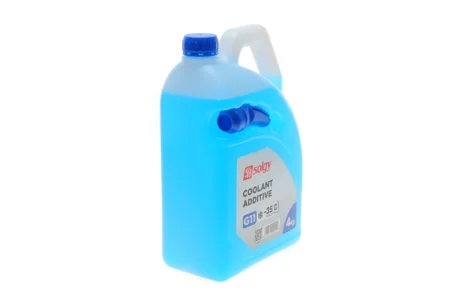 Антифриз (синій) G11 (4kg) (-35°C готовий до застосування) SOLGY Solgy 503002