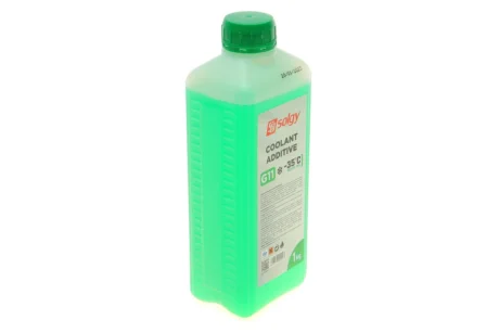 Антифриз (зелений) G11 (1kg) (-35°) (готовий до застосування) SOLGY Solgy 503004
