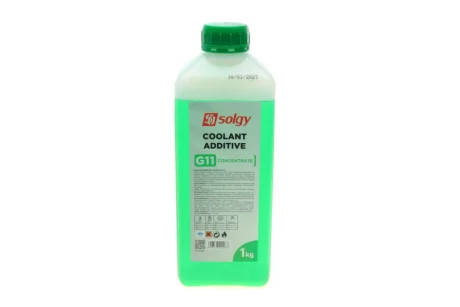 Антифриз (зелений) G11 (концетрат) (1kg) SOLGY Solgy 503006