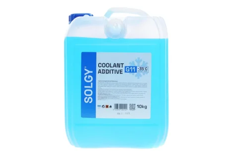 Антифриз (синій) G11 (10kg) (-35°C готовий до застосування) SOLGY Solgy 503010