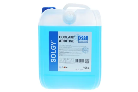 Антифриз (синій) G11 (концентрат) (10kg) SOLGY Solgy 503011