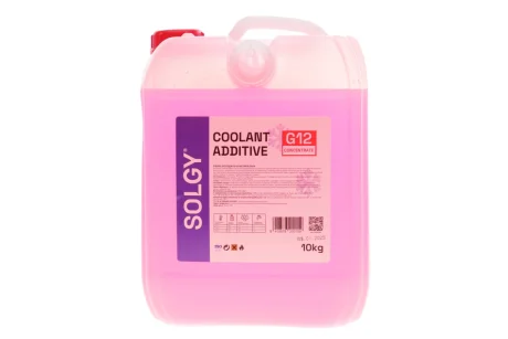 Антифриз (червоний) G12 (концентрат) (10kg) SOLGY Solgy 503015