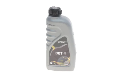 Рідина гальмівна DOT4 (1L) SOLGY Solgy 504007