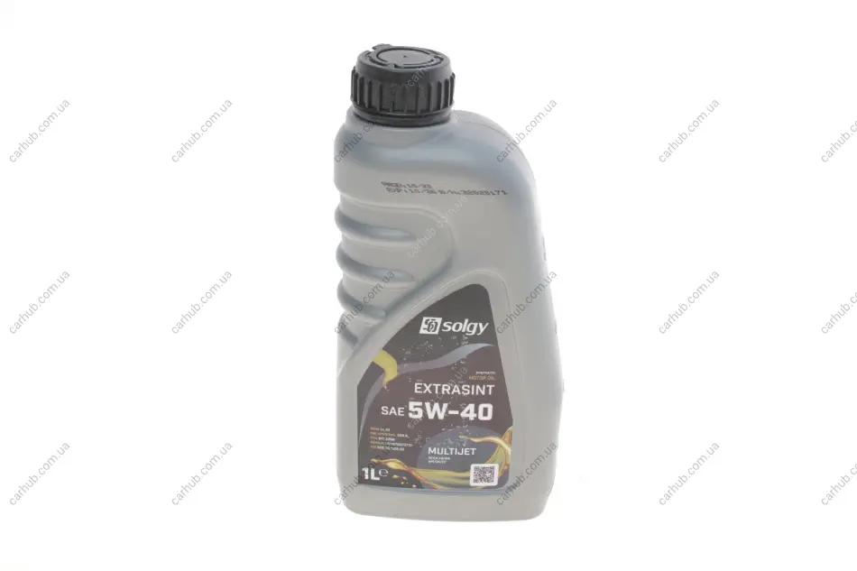 Олива 5W40 EXTRASINT MULTIJET (1L) (RN 0700/0710/MB226.51/API SN/CF/ACEA A3/B4) SOLGY Solgy 504012 (фото 1)