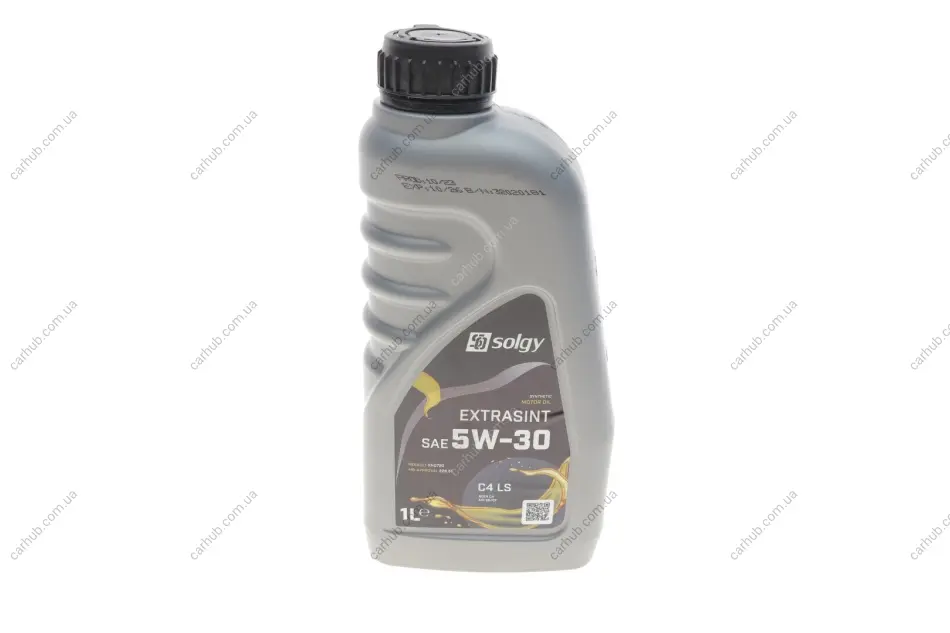 Олива 5W30 EXTRASINT C4 LS (1L) (RN 0720/MB226.51/API SN/CF/ACEA C4 сумісний A3/B4) SOLGY Solgy 504029 (фото 1)