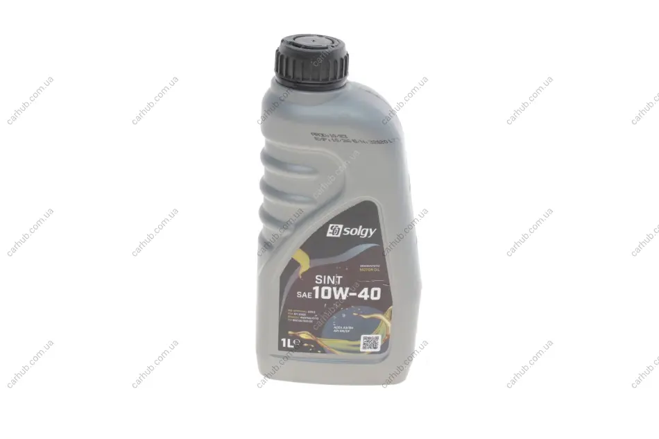 Олива 10W40 SINT (1L) (SN/CF/A3/B4/MB 229.5/MB 229.1/MB 229.3/VW 502.00/VW 505.00/RN0700/RN0710) SOLGY Solgy 504034 (фото 1)