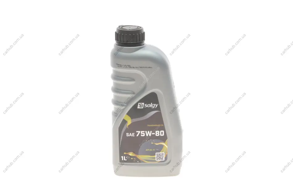 Олива 75W80 TRANSMISSION (1L) (API GL-4 /MB235.10/GM 1940182/FORD WSD M2C200-D) SOLGY Solgy 504035 (фото 1)
