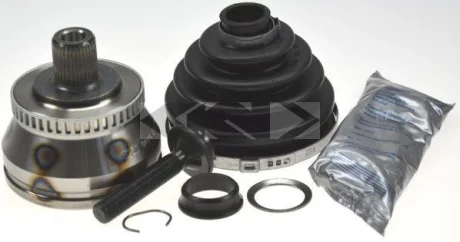 Шарнір приводного валу зовнішній лів/прав (33z/27z/53мм ABS:45, (EN) OE Technology UF / Rubber 50°) AUDI A4 B5, A6 C5 SKODA SUPERB I VW PASSAT B5, PASSAT B5.5 1.9D 08.98-03.08 SPIDAN 21091