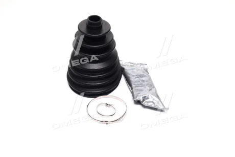 Гумовий пильовик шарніра зовнішн (fi: 23/27/74/116/116) (довжина153) (комплект) DAF 400-SERIE IVECO DAILY I, DAILY II, DAILY III, DAILY IV, DAILY V, MASSIF 0.6-Electric 10.57- SPIDAN 25984