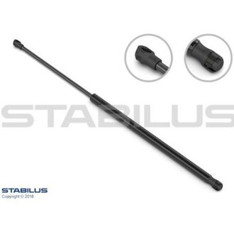 Фото амортизатор багажника, F=350N, L=42.4см, H=16.1см STABILUS 0707VV Амортизатор багажника, F=350N, L=42.4см, H=16.1см STABILUS 0707VV