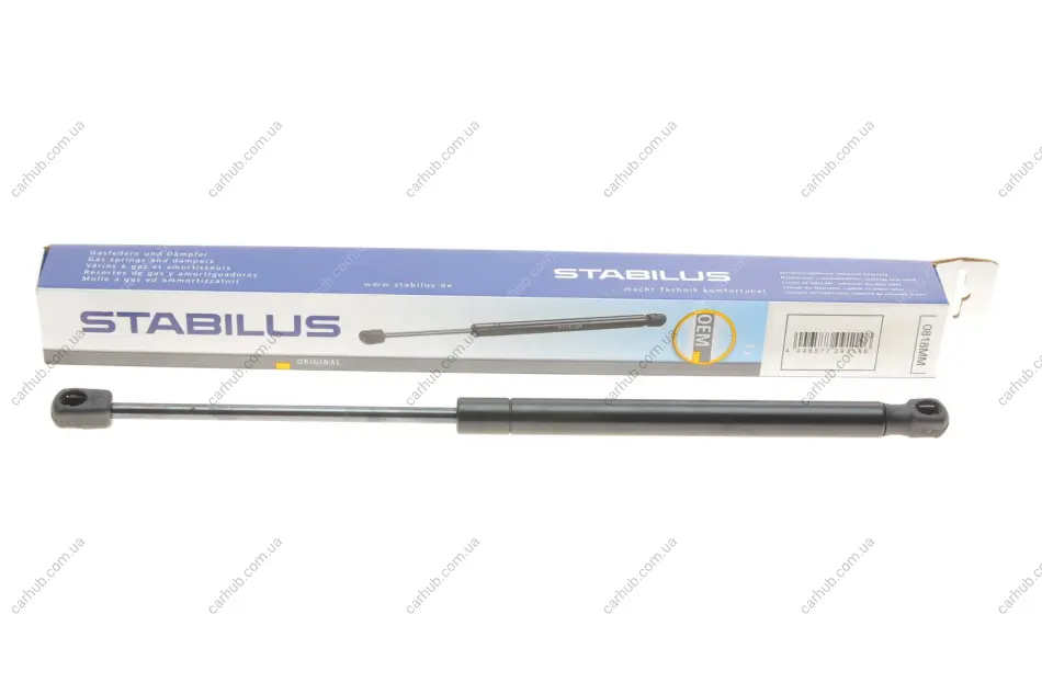 Амортизатор кришки багажника Renault Clio II 98- STABILUS 0818MM (фото 1)