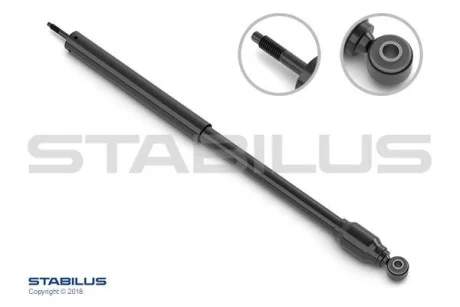 Амортизатор рульового управління VW CALIFORNIA T4 CAMPER, TRANSPORTER T4 1.8-2.8 07.90-06.03 STABILUS 1817DS