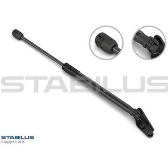 Фото амортизатор багажника, F=405N, L=47.25см, H=17.6см STABILUS 848951 Амортизатор багажника, F=405N, L=47.25см, H=17.6см STABILUS 848951