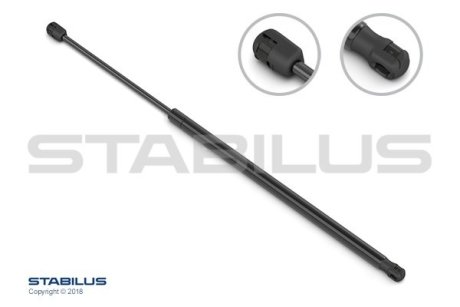 Амортизатор крышки багажника Citroen Berlingo/Peugeot Partner 1.6 HDi 08- STABILUS 917077