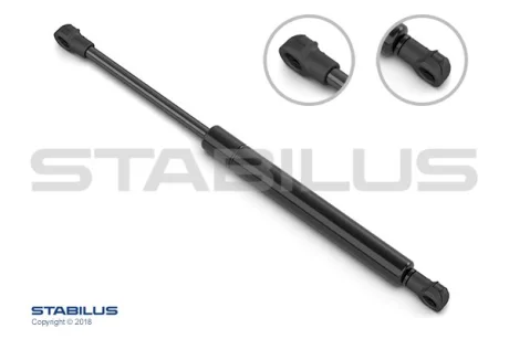 Газова пружина кришки багажника 250Н, L-155,5мм, хід штока:40мм STABILUS STA2611NO