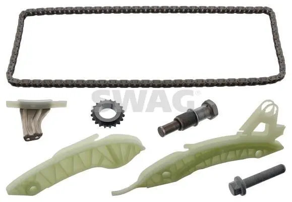 Комплект ГРМ (ланцюг + шестерня) BMW 1 (F20), 1 (F21), 3 (F30, F80), 3 (F31) CITROEN BERLINGO, BERLINGO MULTISPACE, C3 II, C3 PICASSO, C4, C4 GRAND PICASSO I, C4 GRAND PICASSO II 1.4-1.6LPG 09.06- SWAG 11948387 (фото 1)