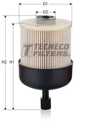 Фільтр паливний вставка Tecneco GS014389E (фото 1)