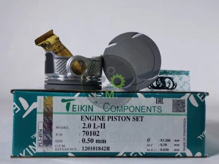 Поршні двигуна, комплект TEIKIN 70102050
