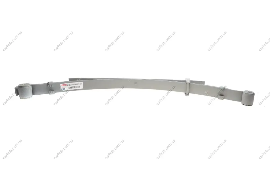 Ресора задня VW Amarok 2.0/3.0TDI 4motion 10- (к-кт 3 листа), (70/745/745), 2/9+1/15mm TES 2H0511151AC0019 Z/T (фото 1)