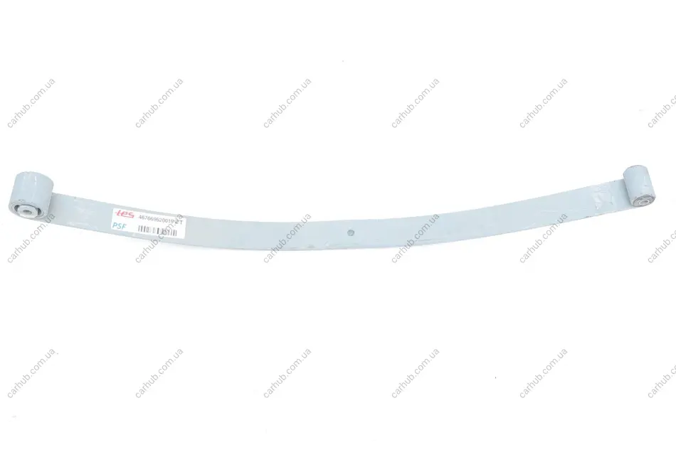 Ресора задня коренева Fiat Doblo Cargo 01- (однолистова) (70/665/595) (13mm) (изгиб 177mm) TES 467669620019 Z/T (фото 1)
