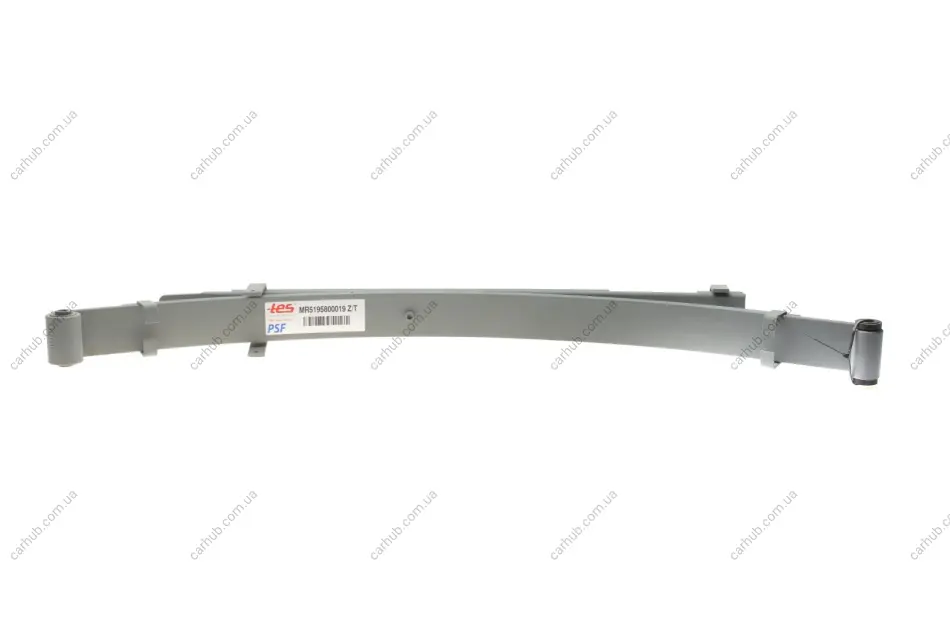 Ресора задня Mitsubishi L200 96-07 (к-кт 5 листів), (70/515/685), 1/7+2/6+2/13мм. TES MR5195800019 Z/T (фото 1)