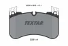 Колодки гальмівні (передні) Land Rover Defender 19-/Discovery 16-/Range Rover 12- 4x4 (Brembo) Q+ TEXTAR 2058101 (фото 2)