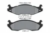 Комплект гальмівних колодок передн, CHEVROLET CAPRICE HUMMER HUMMER H1 JEEP CHEROKEE, CJ5 - CJ8, COMANCHE, GRAND WAGONEER, WRANGLER I 2.1D-6.5D 09.79-12.04 TEXTAR 2182001 (фото 1)