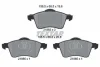 Комплект гальмівних колодок передн, VW CALIFORNIA T4 CAMPER, TRANSPORTER T4 1.9D-2.8 07.90-06.03 TEXTAR 2188302 (фото 1)
