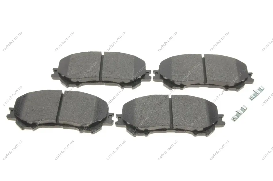 Комплект гальмівних колодок передн, NISSAN QASHQAI II, X-TRAIL, X-TRAIL III RENAULT KADJAR, KOLEOS II 1.2-2.5 11.13- TEXTAR 2206503 (фото 1)