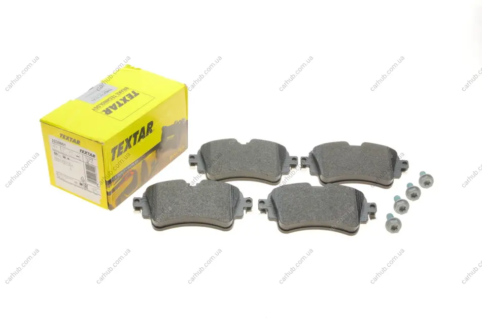 Колодки гальмівні (задні) Audi A4/A5/Q5/Q7 2.0 TFSI/TDI/3.0 TDI 15- (TRW) Q+ TEXTAR 2230801 (фото 1)
