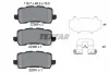 Комплект гальмівних колодок задн, ACURA MDX, TLX HONDA HR-V, ODYSSEY 1.5-3.5 11.13- TEXTAR 2238901 (фото 1)