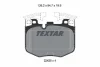 Колодки гальмівні (передні) BMW 3 (G20) 18-/5 (G30/F90)/7 (G11/G12) 15- (Brembo) TEXTAR 2242501 (фото 2)