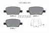 Комплект гальмівних колодок задн, CADILLAC CT6, XT5 CHEVROLET CAMARO 2.0/3.0/3.6 09.15- TEXTAR 2246401 (фото 1)
