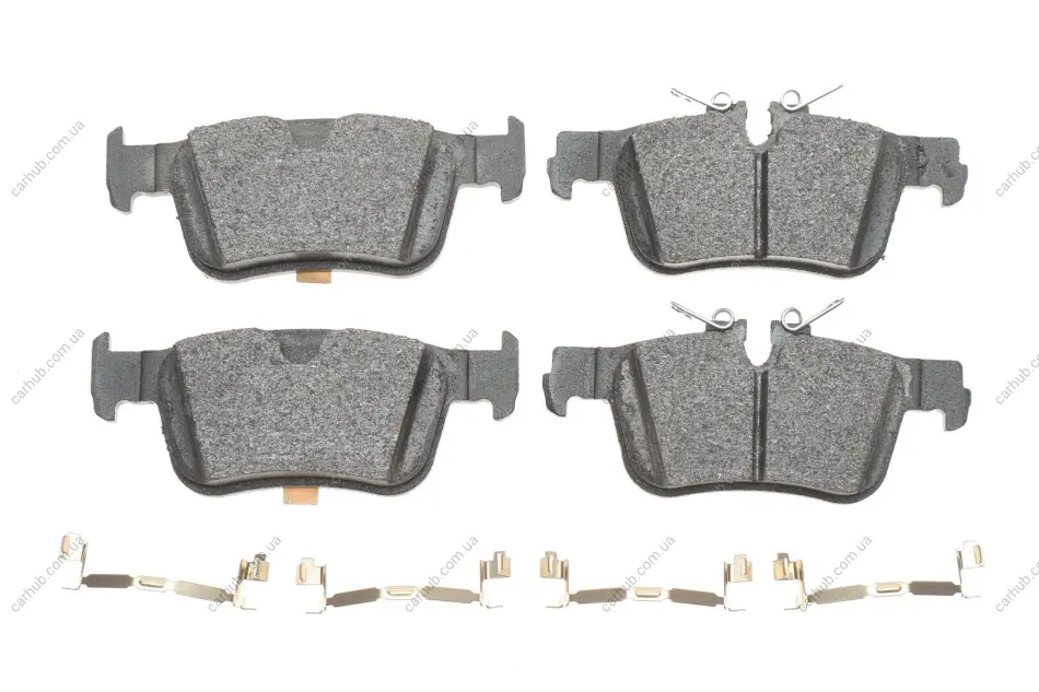 Комплект гальмівних колодок задн (з комплектуючими), VOLVO S60 III, S90 II, V60 II, V90 II, XC60 II 2.0-2.0H 03.16- TEXTAR 2258201 (фото 1)