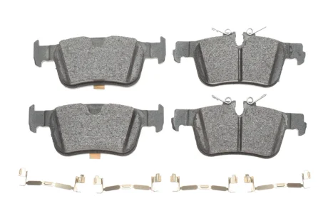 Комплект гальмівних колодок задн (з комплектуючими), VOLVO S60 III, S90 II, V60 II, V90 II, XC60 II 2.0-2.0H 03.16- TEXTAR 2258201