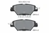 Колодки гальмівні (задні) Mazda CX-9 16- (Akebono) TEXTAR 2261301 (фото 2)