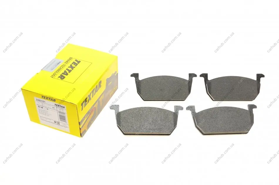 Колодки гальмівні (передні) Audi A1 18-/Seat Leon 12-/Ibiza/VW Polo 17- (Mando) Q+ TEXTAR 2263101 (фото 1)