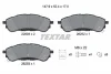 Комплект гальмівних колодок задн, FORD RANGER 2.0D-3.2D 04.11- TEXTAR 2269301 (фото 1)
