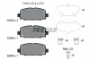 Комплект гальмівних колодок задн, JEEP CHEROKEE, COMPASS 1.4-3.2 11.13- TEXTAR 2284401 (фото 2)