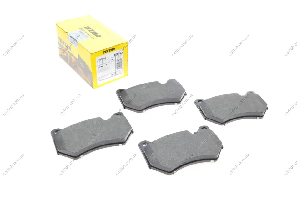 Колодки гальмівні (передні) Audi Q5 17- (Brembo) Q+ TEXTAR 2295801 (фото 1)