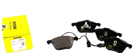 Комплект гальмівних колодок передн, FORD GALAXY I, GALAXY MK I SEAT ALHAMBRA VW CALIFORNIA T4 CAMPER, SHARAN, TRANSPORTER T4 1.8-2.8 07.90-03.10 TEXTAR 2326903
