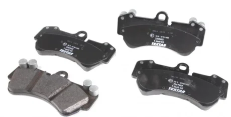 Комплект гальмівних колодок передн, MERCEDES G (W463) CHEVROLET CORVETTE PORSCHE CAYENNE VW TOUAREG 3.0D-6.2 05.02-12.19 TEXTAR 2369202
