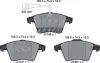 Комплект гальмівних колодок передн, VW CALIFORNIA T5 CAMPER, MULTIVAN T5, TRANSPORTER T5 1.9D-3.2 04.03-08.15 TEXTAR 2374601 (фото 8)