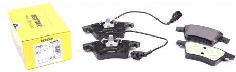 Комплект гальмівних колодок передн, VW TOUAREG 2.5D/3.0D 01.03-05.10 TEXTAR 2374901